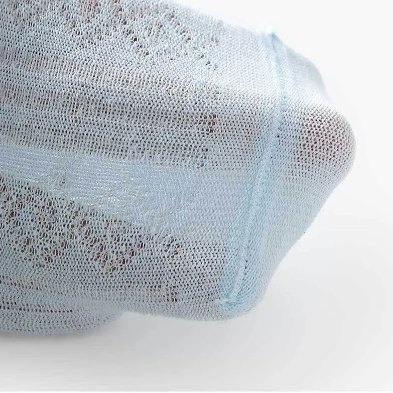 5 Pairs Cotton Mesh Breathable Socks for 1-12 Years Old