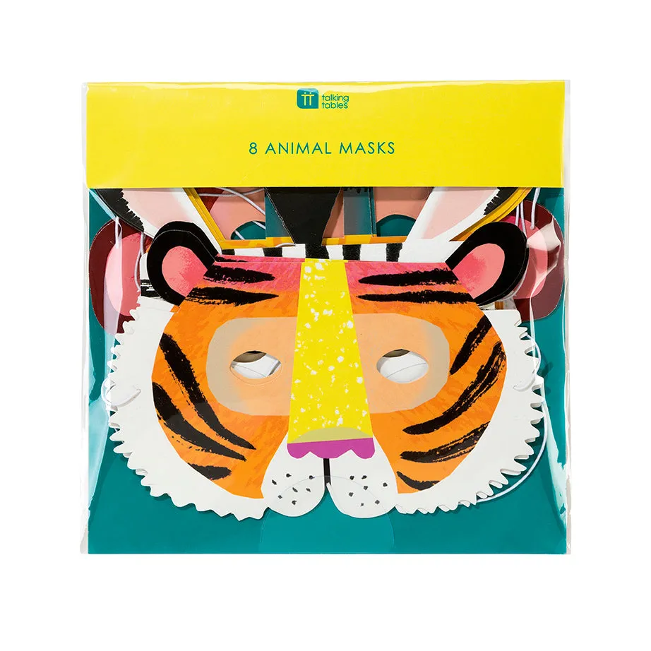 Animal Paper Party Masks
