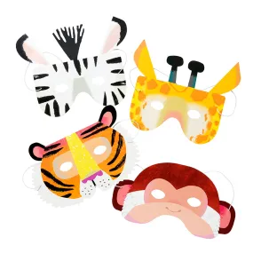Animal Paper Party Masks
