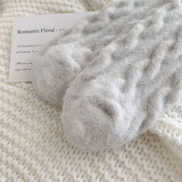 🎅🎄Christmas Sale🥳 Soft Waxy Macaron Color Thermal Socks for Women - Great Gift
