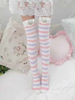 Cute Sheep Plush Soft Sock