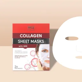 Face Facts Collagen Sheet Mask with Q10 2 Pack