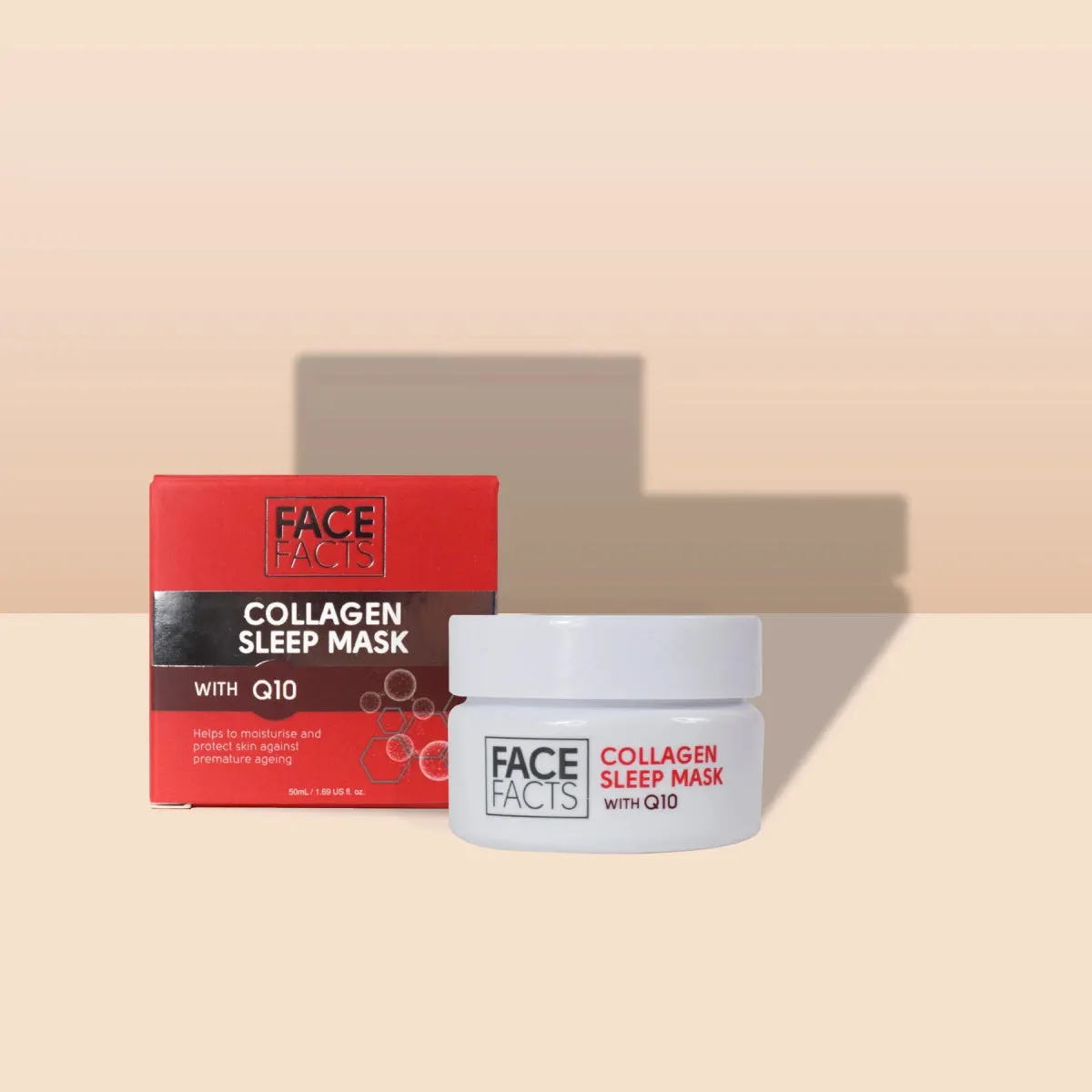 Face Facts Collagen Sleep Mask with Q10 50ml