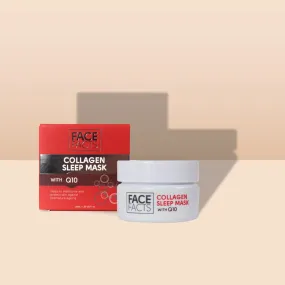 Face Facts Collagen Sleep Mask with Q10 50ml