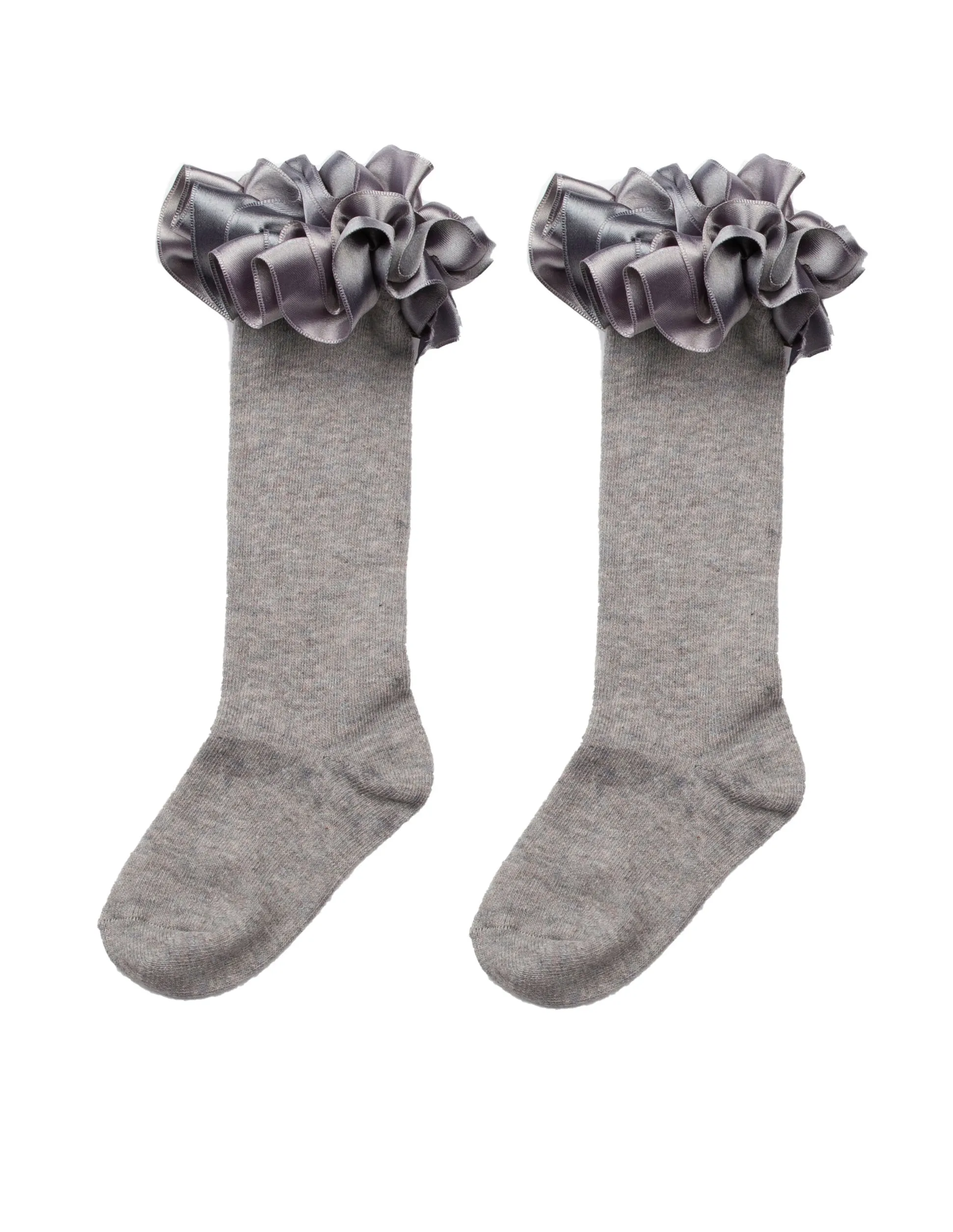 Grey Caramelo Long Socks 044918