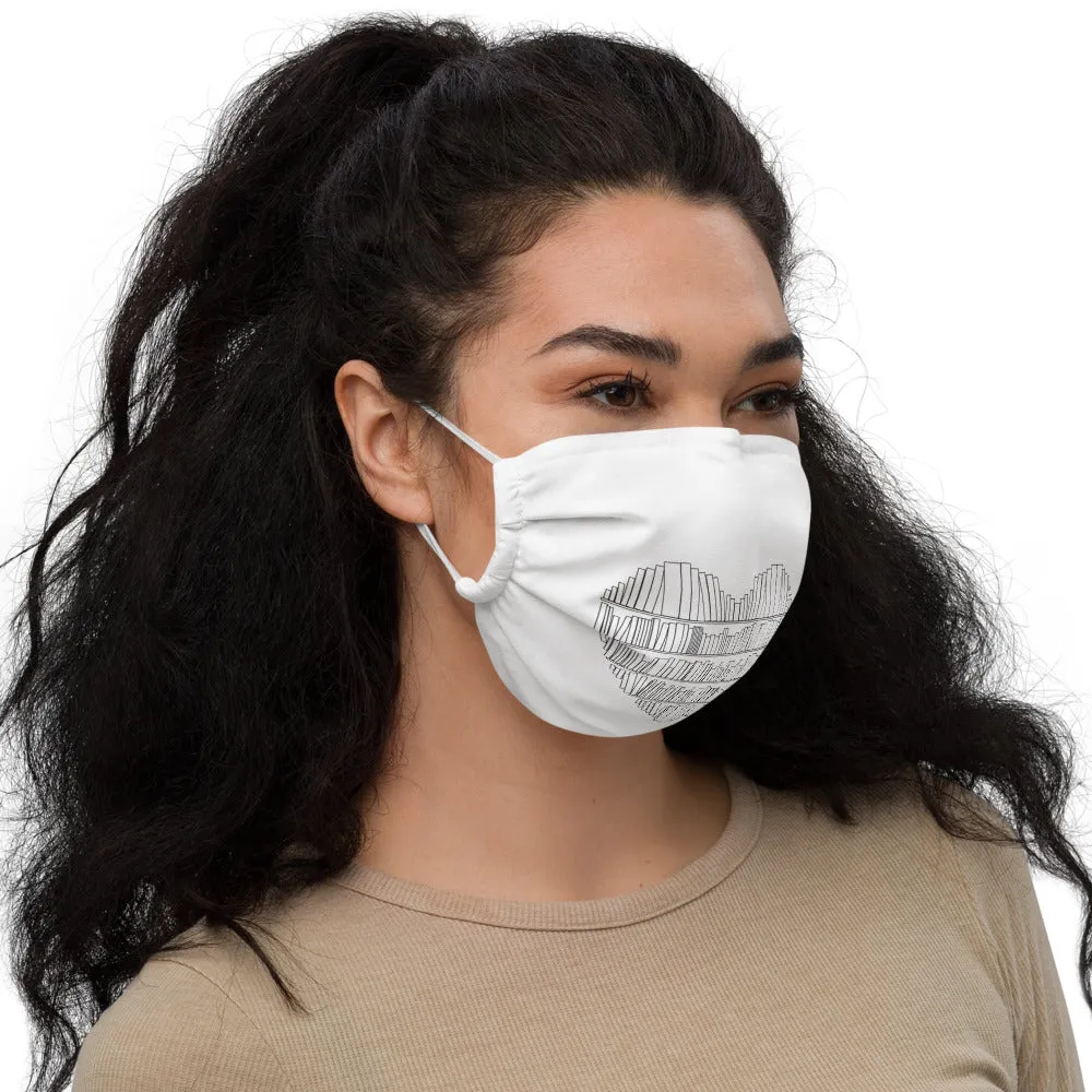 Heartfelt Books Premium Face Mask