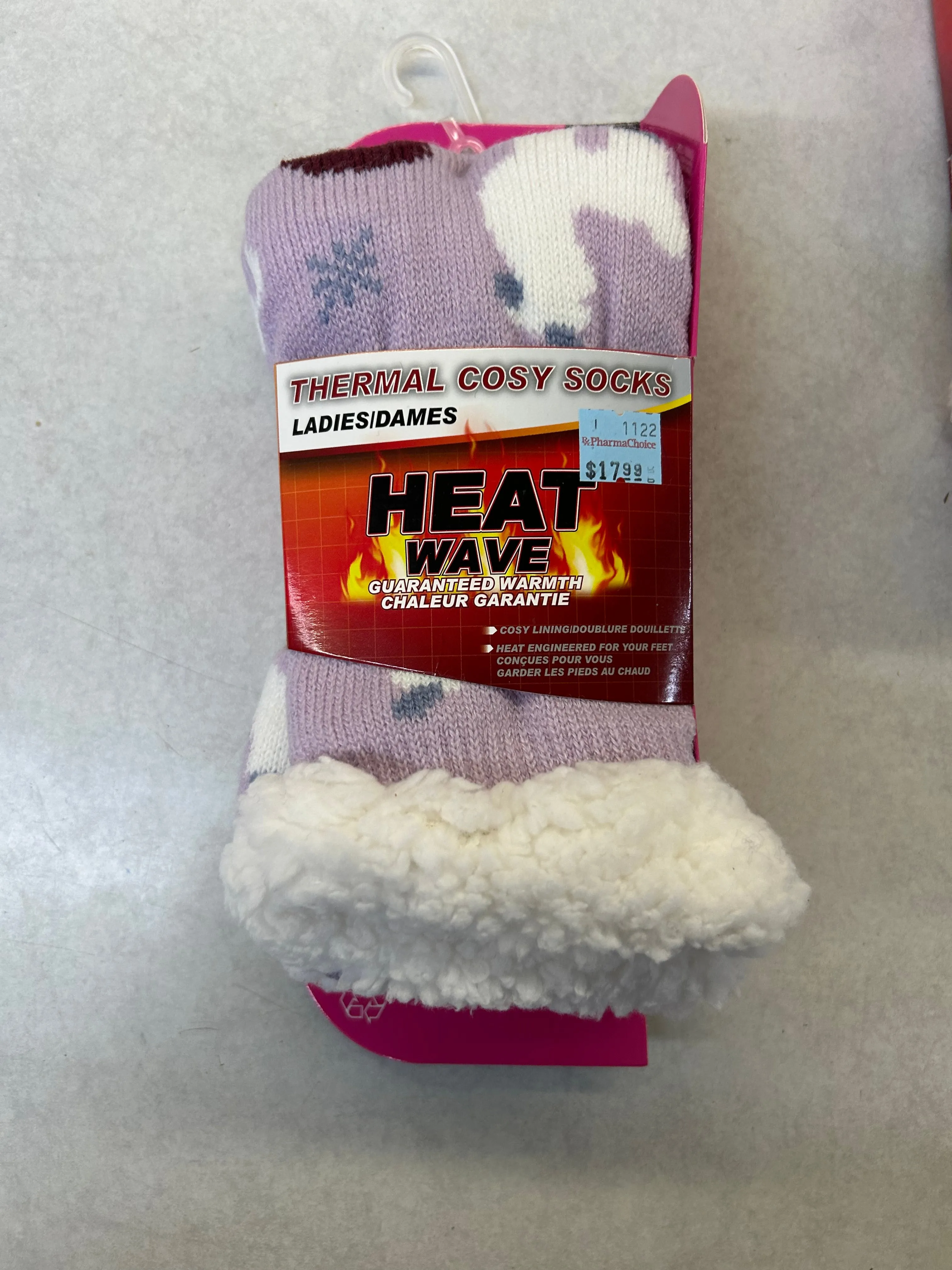 Heat Wave Thermal Cosy Socks
