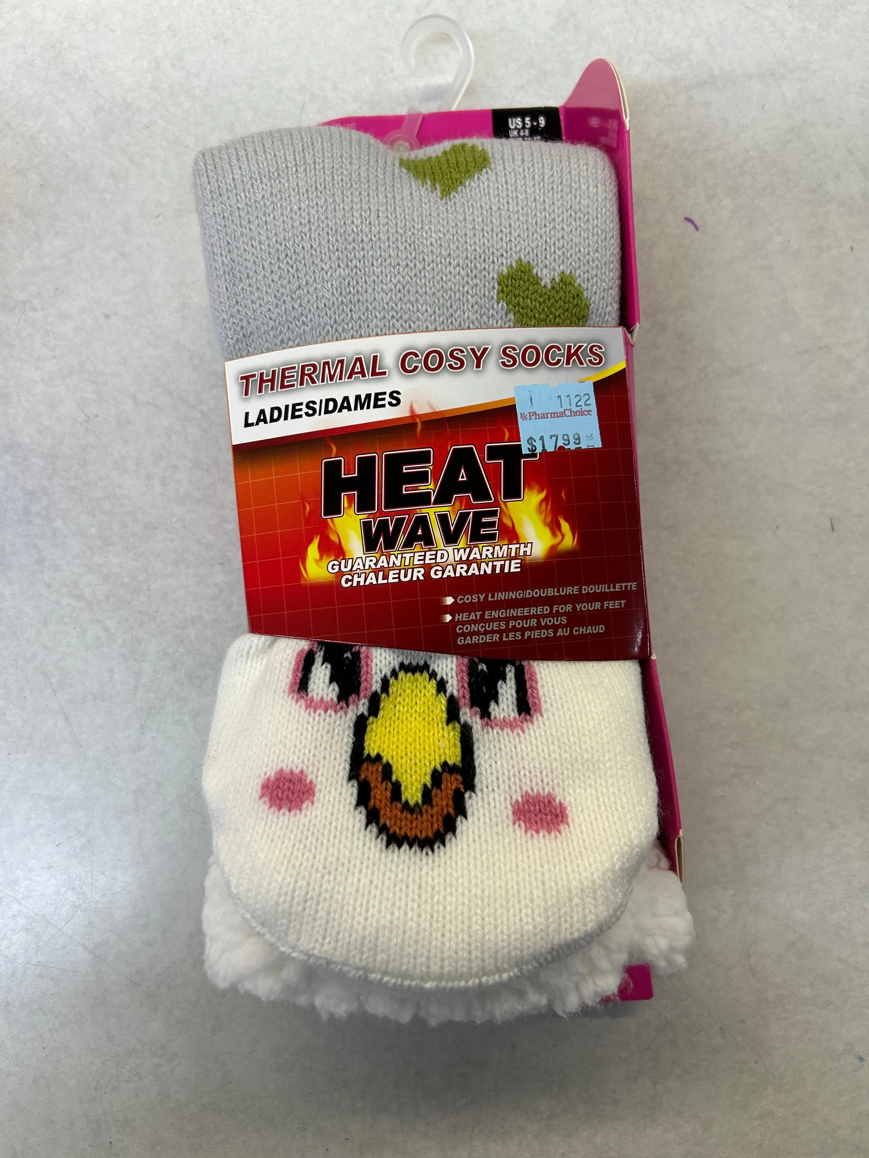 Heat Wave Thermal Cosy Socks