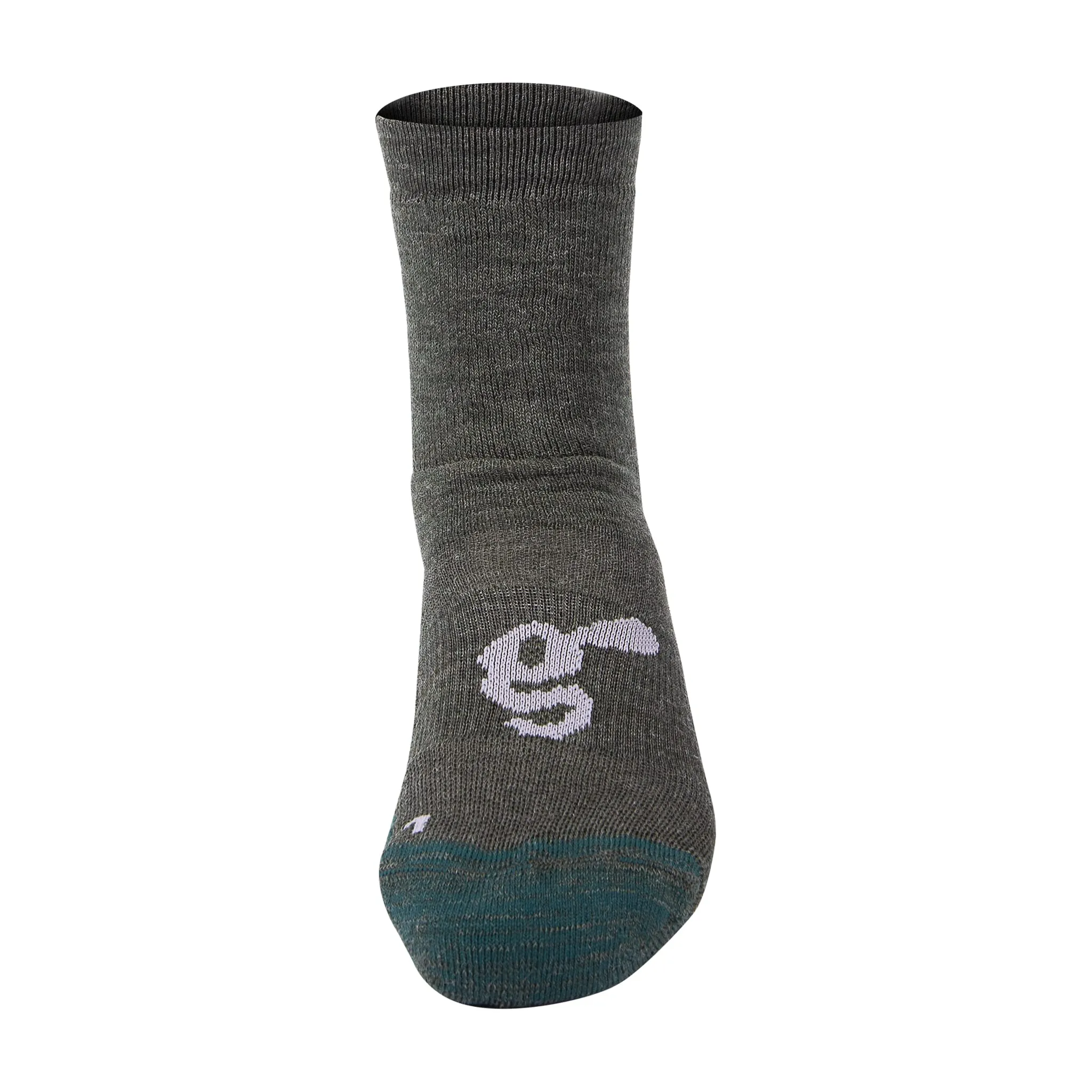 Merino Wool Walking Socks - Green