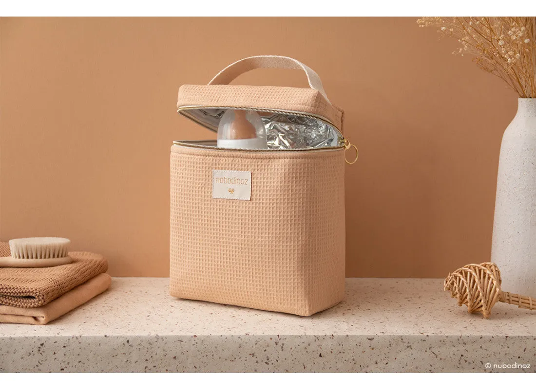 Nobodinoz Concerto Insulated Baby Bottle and Lunch Bag Nude