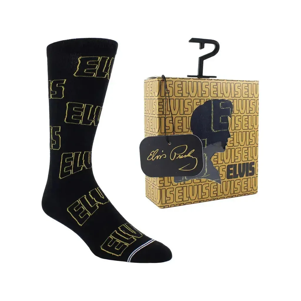 Perri's Licensed Sock Gift Box ~ Elvis
