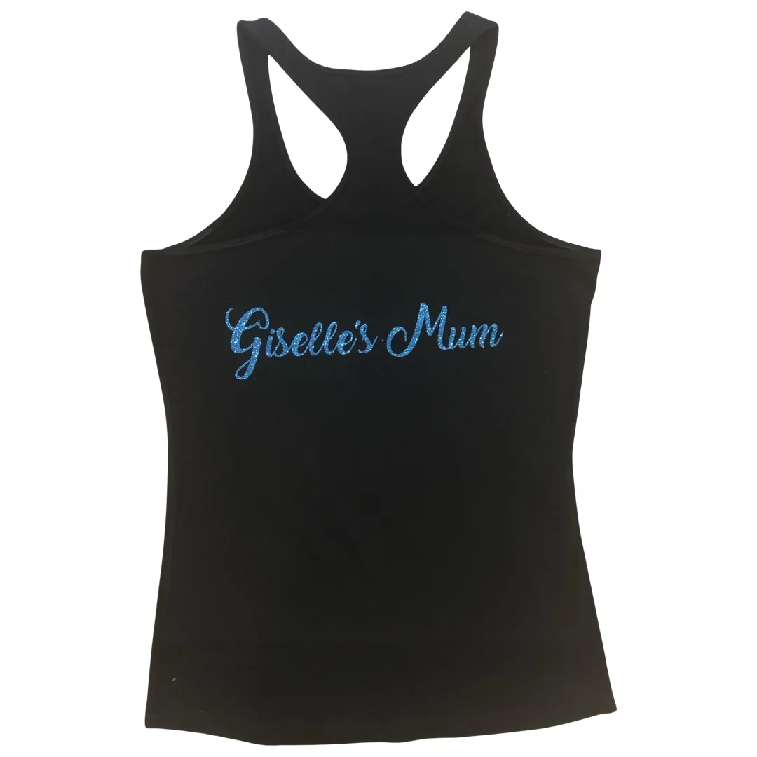 ‘Proud Gymnastics Mum’ Racerback Singlet
