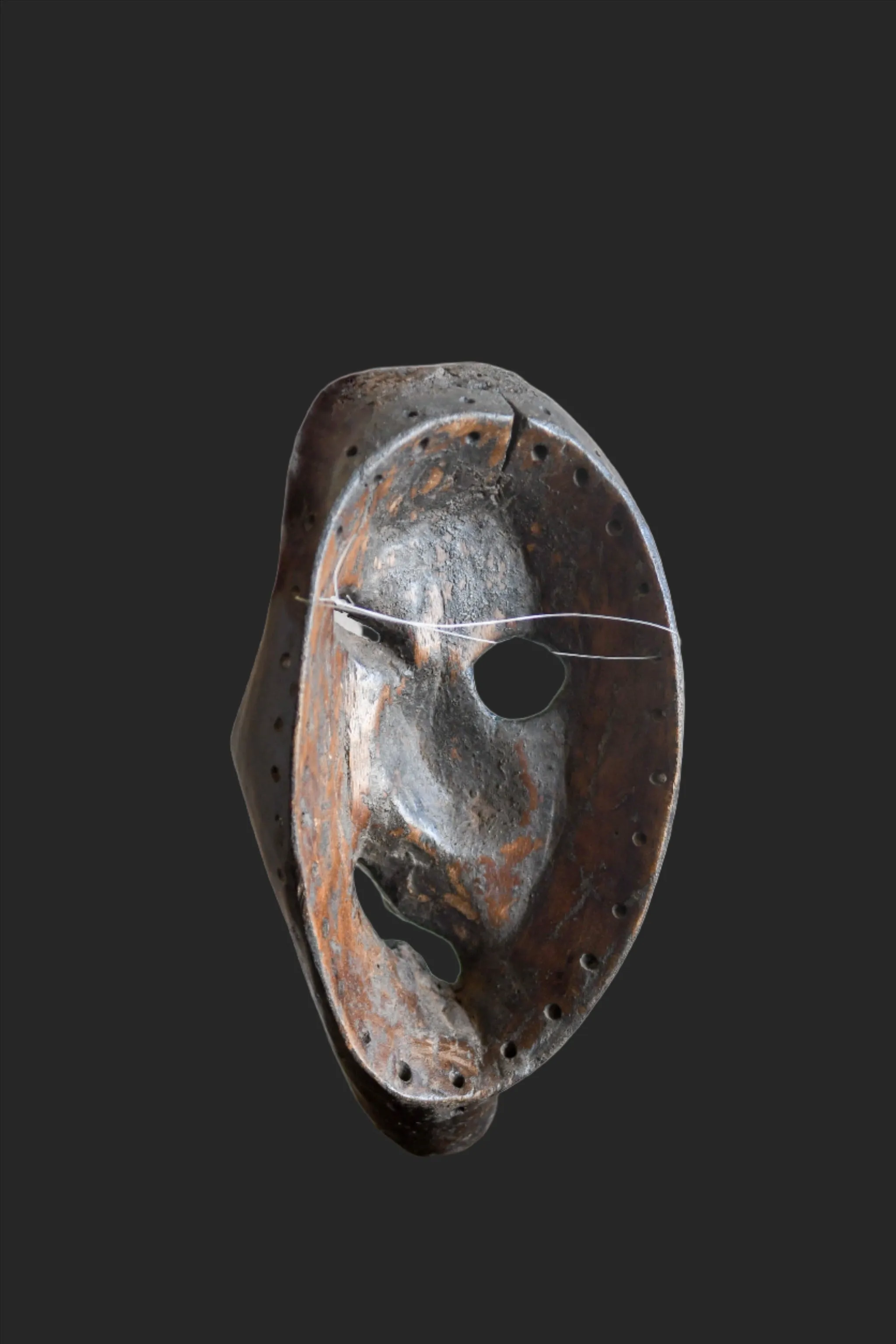 Sick Dan Mask , African Art, Carved Wood