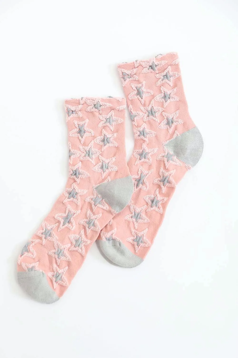 Soft Stretchy Stylish Star Pattern Ankle Socks
