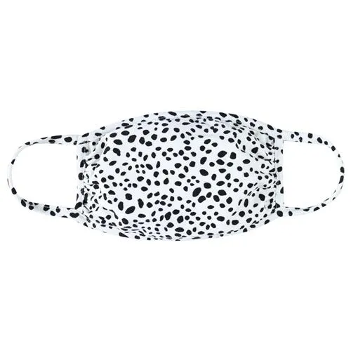 Spotted Reusable Face Mask with Filter Pocket