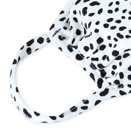 Spotted Reusable Face Mask with Filter Pocket