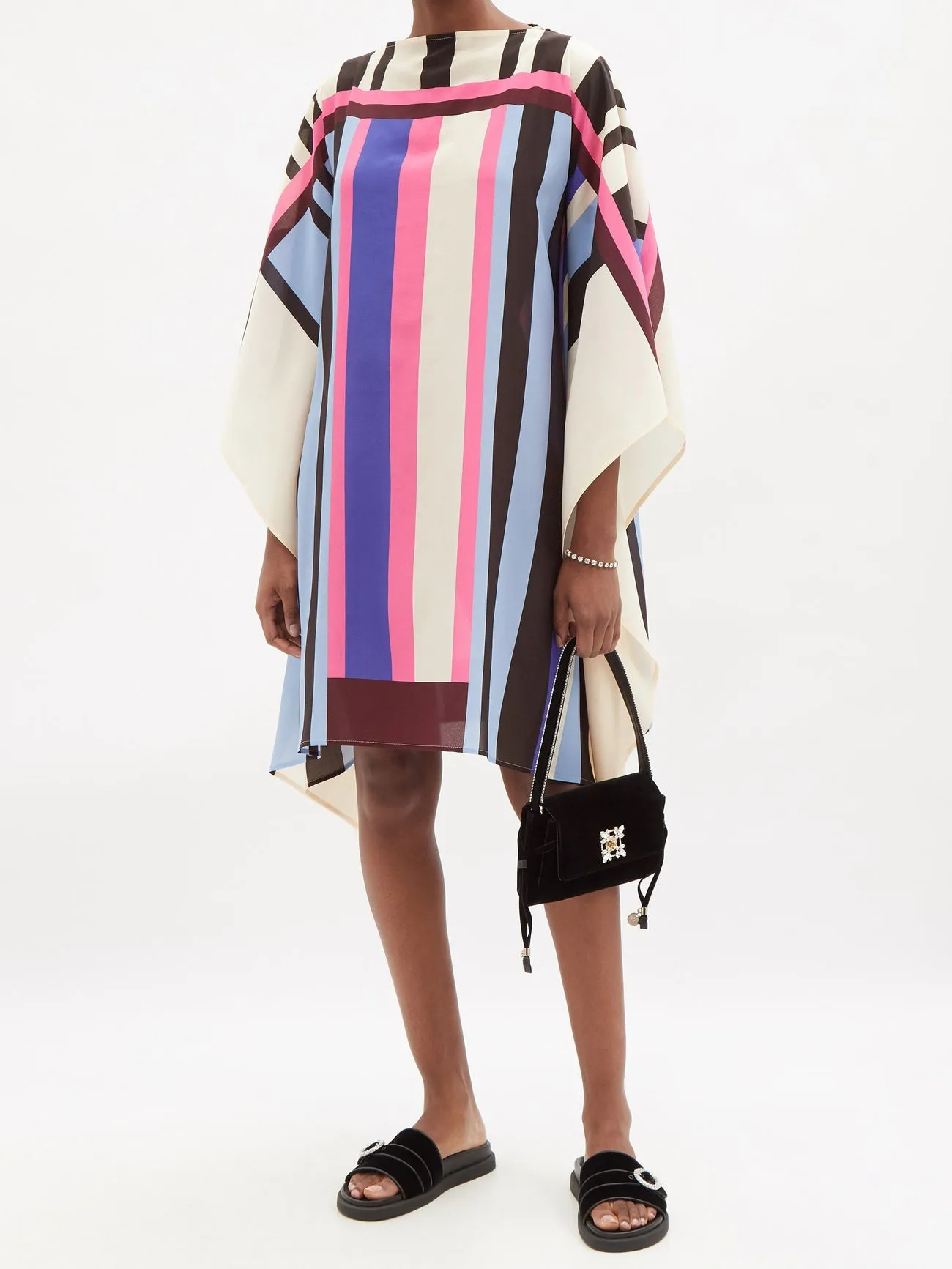 Stylish Chelsea Georgette Kaftan, Unique Design Short Kaftan For Women's