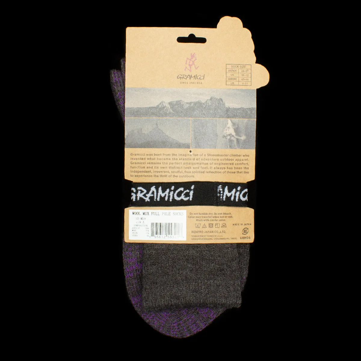 Wool Mix Full Pile Socks
