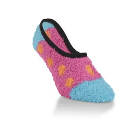 World's Softest Cozy Lucky Dot Footsie Socks (Women's)